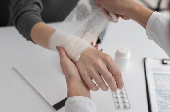 Wundversorgung am praxis Seefeld